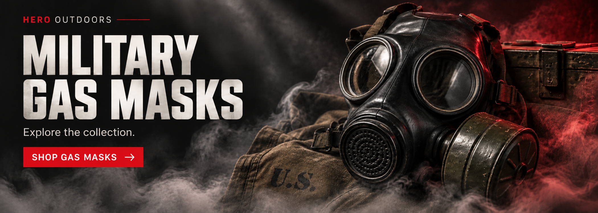 Military gas masks. Explore the collection.